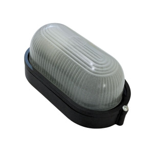 LAMPARA OVALA MT.NEGR 60W S/M MEDIA. CHIYODA ESM