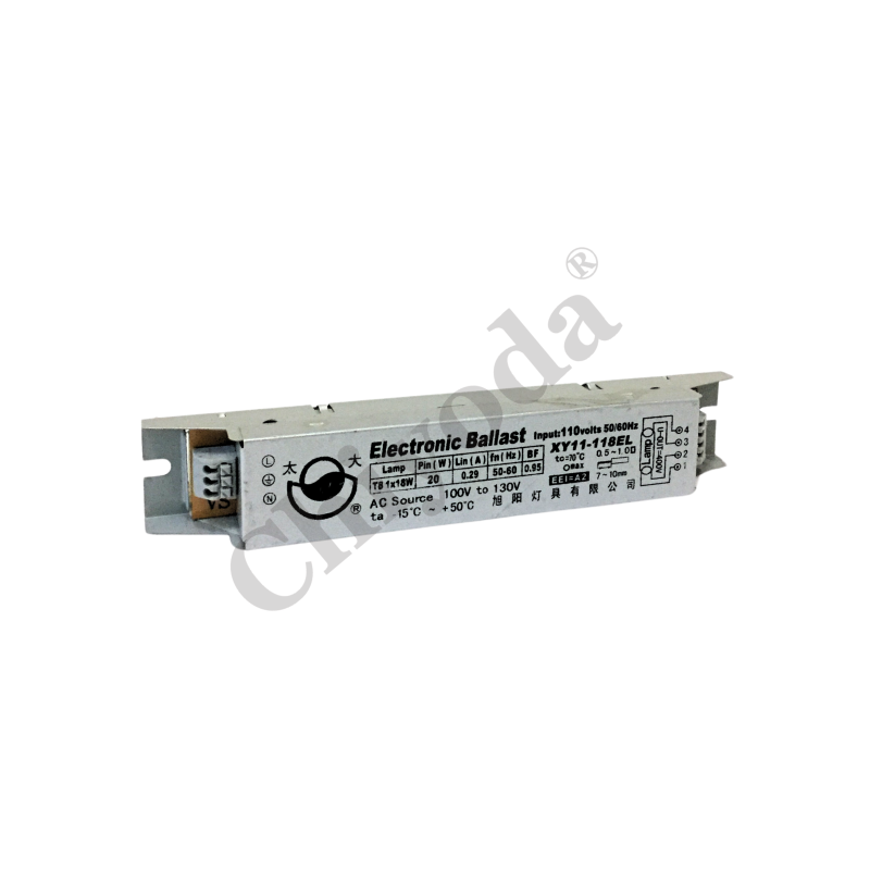 TRANSFORMADOR ELECTRON.1X18W (20W) XY11-118EL EEI-A2