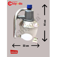 LUM.  MERCURIO.175W-110V C/BRAZO CHIYODA LUZ BLANCA