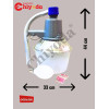 LUM.  MERCURIO.175W-220V C/BRAZO CHIYODA LUZ BLANCA
