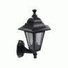 LAMPARA FAROL C/VIDRIO  ZTI- 60 NEGRO