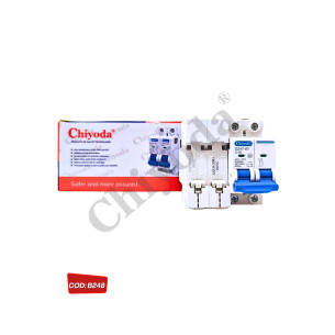 BREAKER RIEL 2P X   C16 CHIYODA 6000A 400V DZ47-80