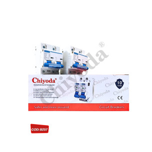 BREAKER RIEL 2P X C125 CHIYODA 10KA 400V DZ47-80