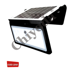 LED PANEL SOLAR WALL PORTABLE 6W 6000K IP65 (8-12H)