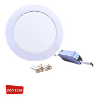 LED PANEL   12W CALID EMPOT. REDO  3000K CHIYOD 85V-285