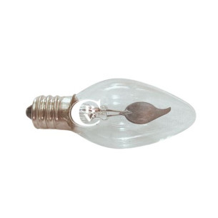 FOCO VELA LLAMA E-12 1W-110V. C7 PEQUEÑO