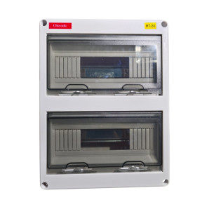 CAJA RIEL DIN 24P P/BREAKER PLASTICA CHIYODA