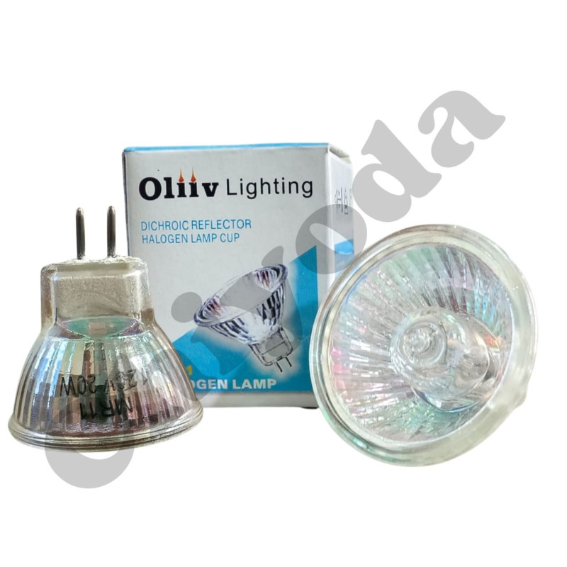 FOCO DICRO. 20W 130V CALID (2PTO)MINI S/TP MR11 OL