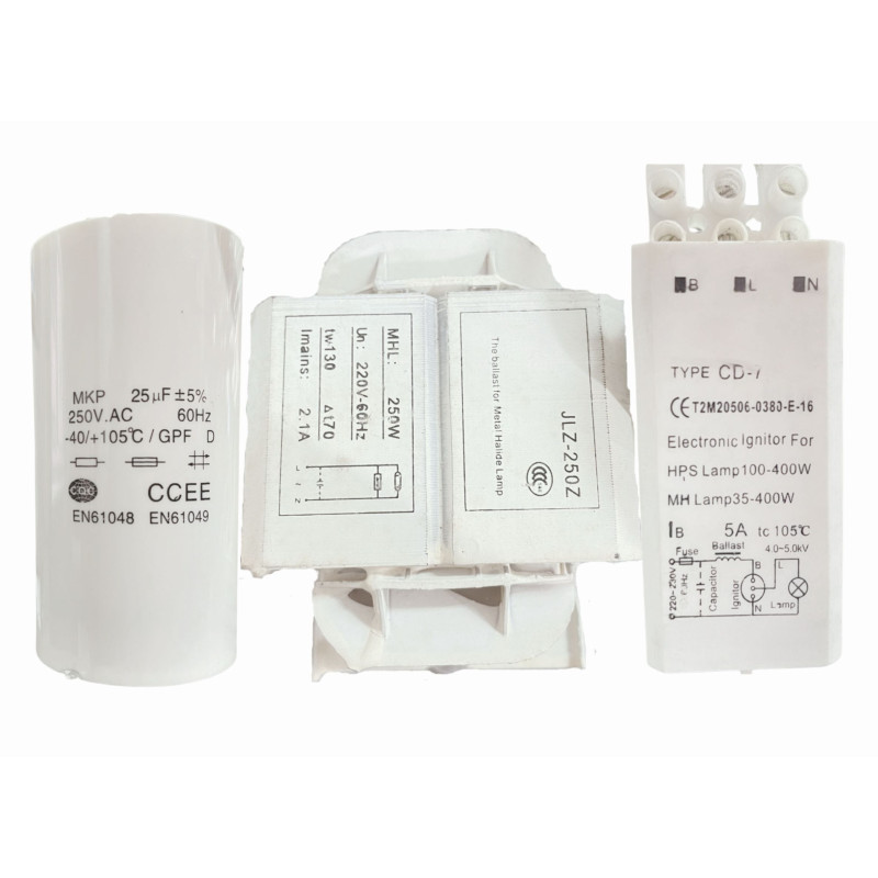 LUM. M-H EQUIPO P/CAMP GC888-D1.250W-220V 410AL