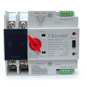 BREAKER TRANSF. AUTO. 2X100A 110/400V CHIYODA AC 33I ATS