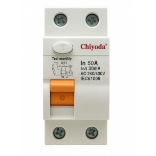 DIFERENCIA RCCB 2P -50A 30MA 240V/400V CHIYODA