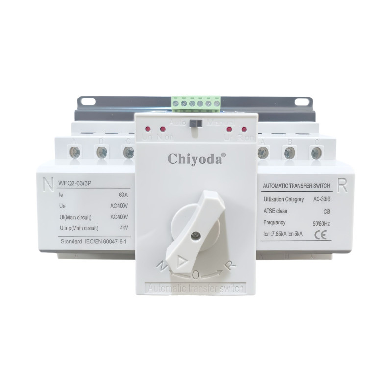 BREAKER TRANSF. AUTO.   3X63A 220/400V CHIYODA ATC 33