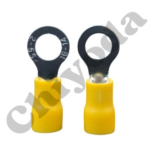 TERMINA AISLA. OJO RV 2-5S (16-14) AMARIL X 100 CHIYODA