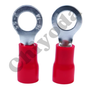 TERMINA AISLA. OJO RV 2-5S (16-14) ROJO X 100U CHIYODA