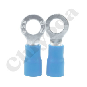 TERMINA AISLA. OJO RV 5.5-6 (12-10) AZUL X 100U CHIYODA