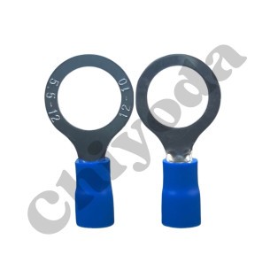 TERMINA AISLA. OJO RV5.5-12 (10-12) AZUL X 100 CHIYODA