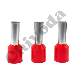 TERMINA AISLA. PUNTA E-10-12 ROJO X 100 UDS CHIYODA