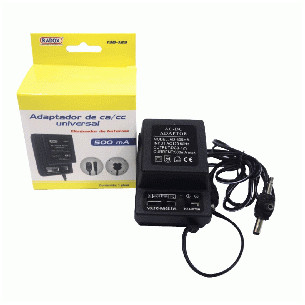 ADAPTADOR P/VOLTAJE  500 MAP. UNIVERSAL CA/CC RADOX