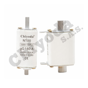 FUSIBLE NT00 GC 160A/600V-120KA VDE0636 IEC269 CHIYODA