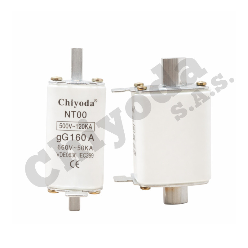 FUSIBLE NT00 GC 160A/600V-120KA VDE0636 IEC269 CHIYODA