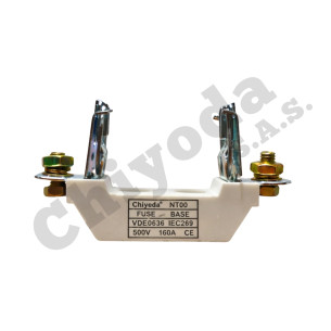 BASE P/FUSIBLE NT00 160A/500V  VDE0636 IEC269 CHIYODA