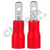 TERMINAL AISLA. MACHO PLANO MDD1.25 110 (22-16) ROJO CHIYODA