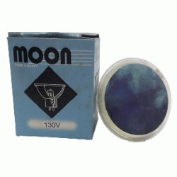 FOCO DICROI.  50W 120V AZUL (2PTO) C/TAPA MOON JCDR