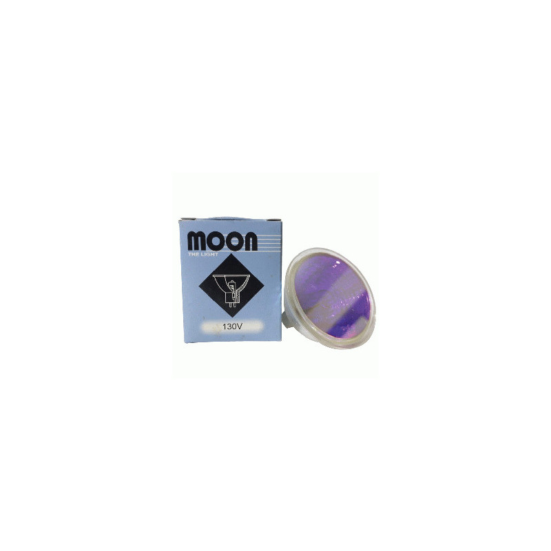 FOCO DICROICO 5OW-130V (2PTO) PURPURA C/TAPA MOON JC