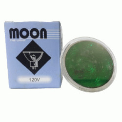 FOCO DICROI.  50W 120V VERD (2PTO) C/TAPA MOON JCDR