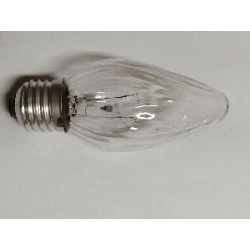 FOCO VELA T/LLAMA C48A E27 15W 220V CLARO