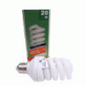 FOCO.AHORRADOR ESPIRAL E-27 20W-130V 6400K HL BLANCO