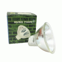 FOCO DICROI.  75W 130V CALI (2PTO) C/TAPA H.YUANG(TAIWAN)