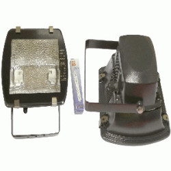 LUM. M.H REFLE. 150W-220V R7S HQI FOCO/AZUL P/EXTERI