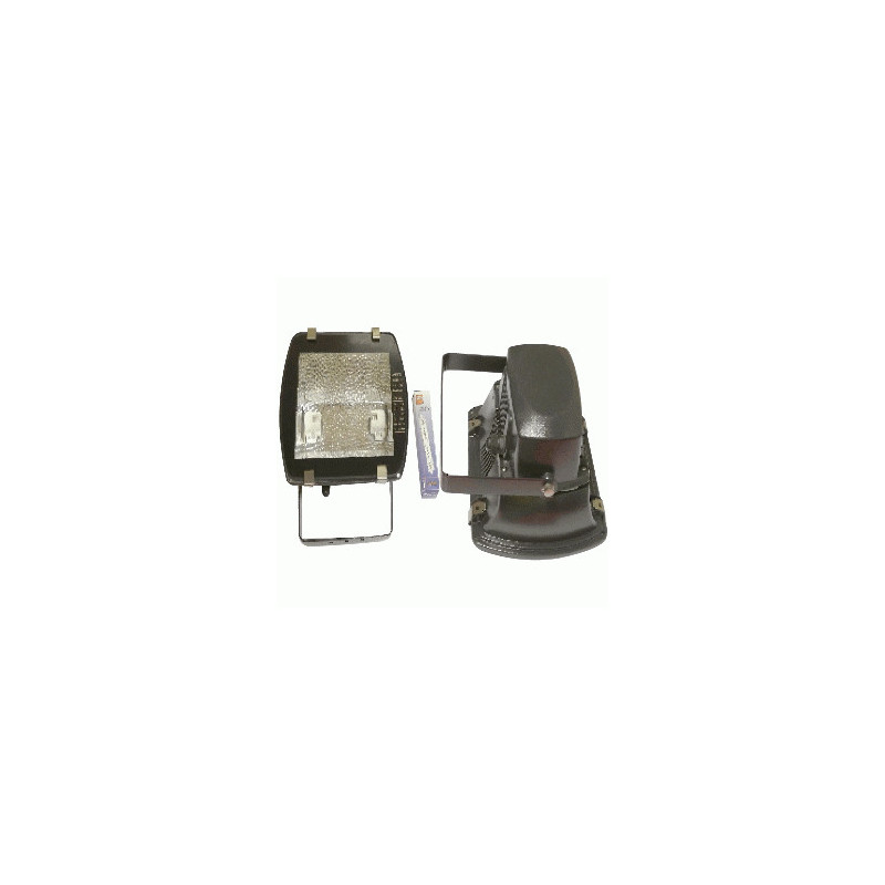 LUM. M.H REFLECTOR P/EXTERIOR 150W-220V R7S LUZ VERD