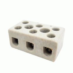 BORNAS DE LOZA 3/SERVICOS F534C 3/8 CABLE No.10-12