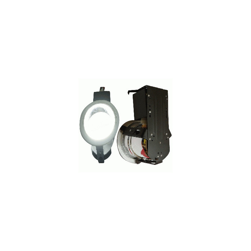 OJO.BUEY.C/VIDRIO ESMERILADO 2 FOCOS 6" CON FOCO