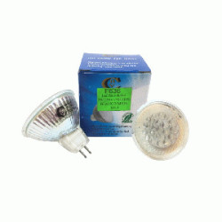 LED FOCO DICR.  BLANC 1W 120V 2PTS (20 LEDS) MR16 TW