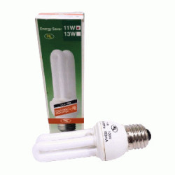 FOCO.  AHORRAD  11W CALID 110V E27 2U 2700K HL