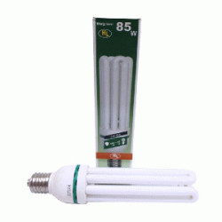 FOCO.AHORRADOR E-40 85W-130V 4U HL  2700K LUZ CALIDA
