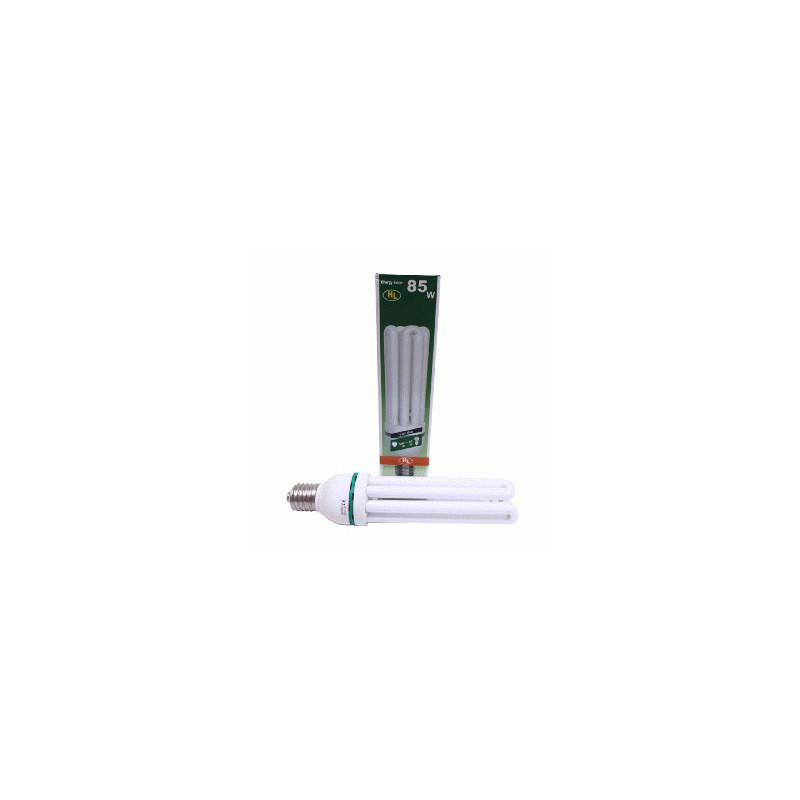FOCO.AHORRADOR E-40 85W-130V 4U HL 2700K LUZ CALIDA