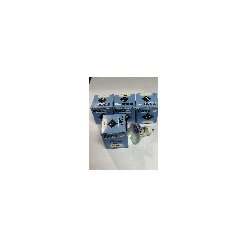 FOCO DICROI. 50W GU10 AZUL 130V C/TAPA MOON