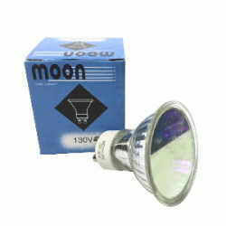 FOCO DICROI. 50W GU10 VERD 130V C/TAPA MOON
