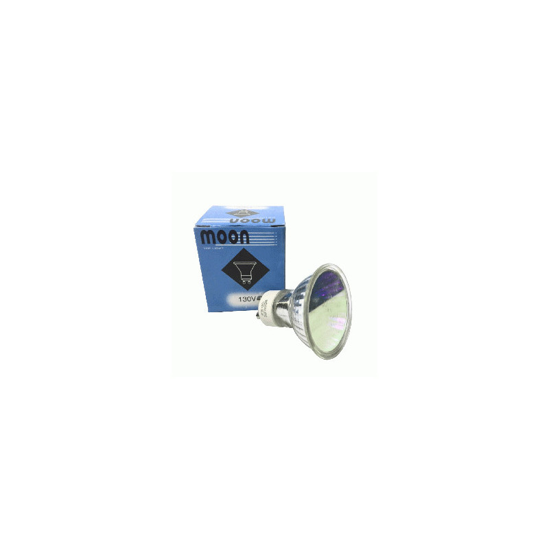 FOCO DICROI. 50W GU10 VERD 130V C/TAPA MOON