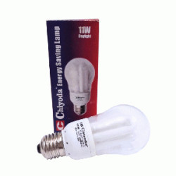 FOCO.  AHORRAD 11W  BLANC E27 120V 3U T/PERA CHIYOD G60 TW