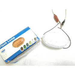 LED LAMPARA. BLANCO FLASH 5-10W 110-220V OVALADA  (PROMO -50%)