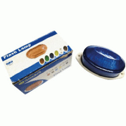 LED LAMPARA.  AZUL FIJO 5-10W 110-220V OVALADA   (PROMO -50%)