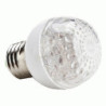 LED FOCO BOLA   AZUL FIJO E-27 D50 1W 110/220V TW