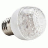 LED FOCO BOLA  D50 E-27 110/220V 1W FIJO PURPURA