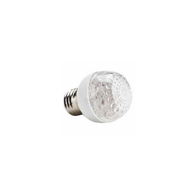 LED FOCO BOLA  AZUL FLASH D50 E-27 1W 110/220V 1W TW