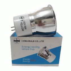 FOCO.  AHORRA  9W AMARI 130V 2PTS S/TAP ESPIRL  G5.3